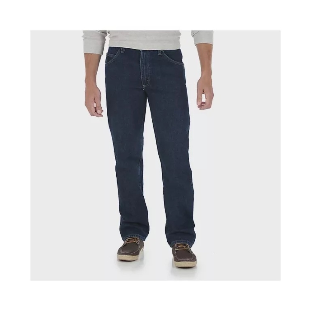 Wrangler Men's Five Star Regular Fit Jean Midnight Rinse Size 33 X 34